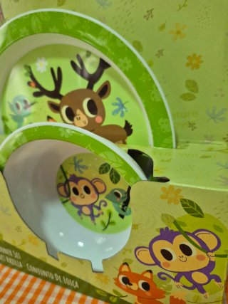 Vajilla infantil Into the Forest
