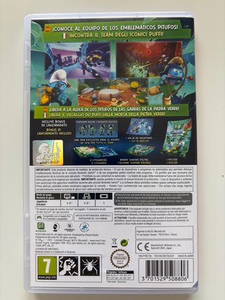 Juego Nintendo Switch Los Pitufos 2