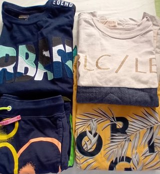 Lote Ropa VeranoChico 6,= 8 años, mas de20 prendas