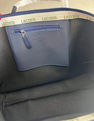 Bolso mujer Lacoste Azul Marino nuevo