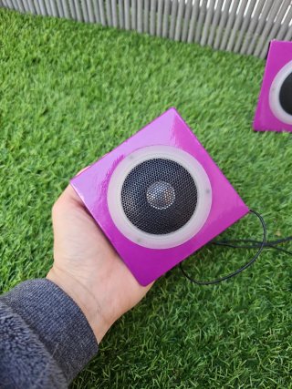 Altavoces Morados