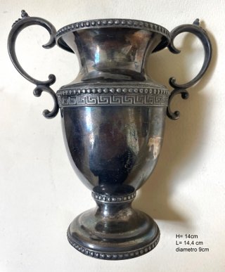 3 brocche in silver plate