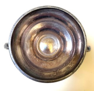 3 brocche in silver plate