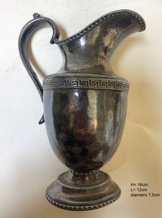 3 brocche in silver plate