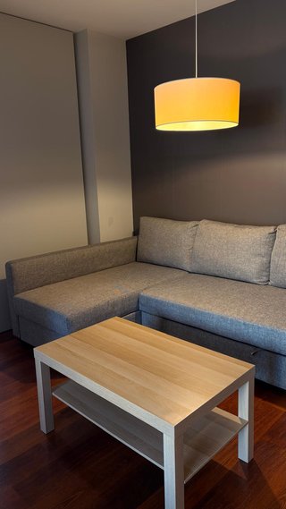 Sofá cama IKEA FRIHETEN gris claro