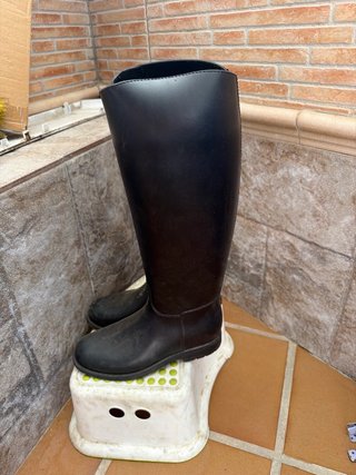 Botas de montar a caballo negras