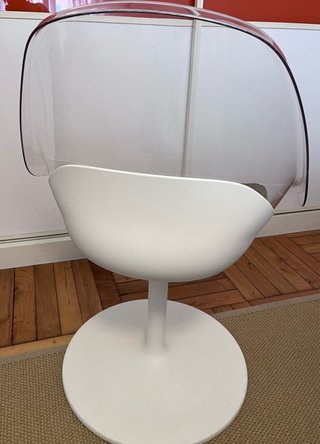 Silla giratoria Baltsar Ikea transparente