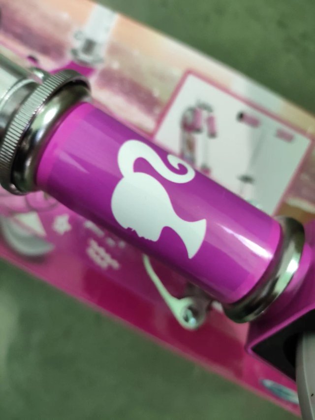 Patinete Plegable Barbie Rosa