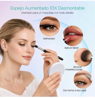 ESPEJO DE MAQUILLAJE LED VOYOX CM300