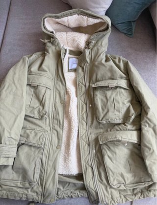 Chaqueta Bershka verde