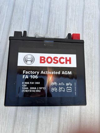 Batería Bosch FA106 AGM 12V 12Ah