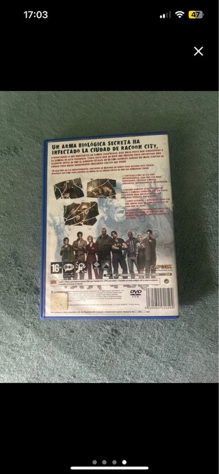 Resident Evil Outbreak PS2 PAL España