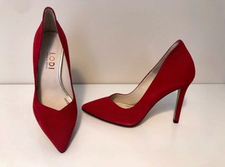 Zapatos de Salón Lodi Rojos Tacon Aguja