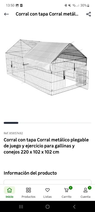 Jaula para mascota negra