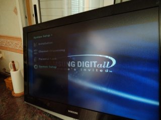TV Samsung 37 Negra
