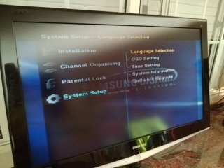 TV Samsung 37 Negra