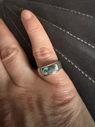 Anello Argento 925 con Pietra Multicolor