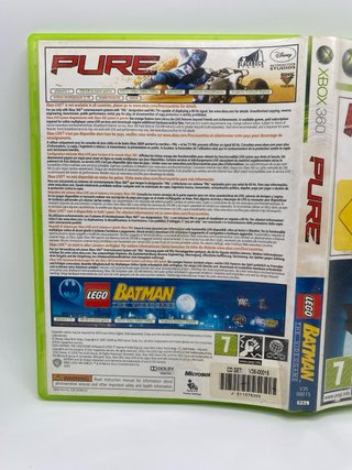 Pure + Lego Batman Microsoft Xbox 360 Custodia