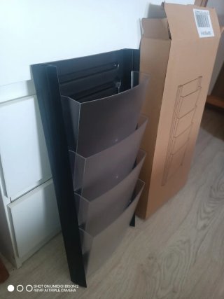 Organizzatore per documenti in plastica