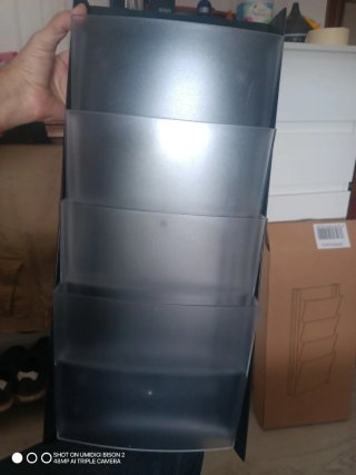 Organizzatore per documenti in plastica