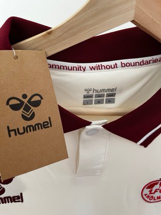 T-shirt Hummel FC Köln Branca e Borgonha