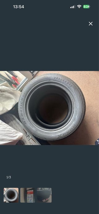 Llantas BMW E46 320D 2005 R16 Neumaticos nuevos