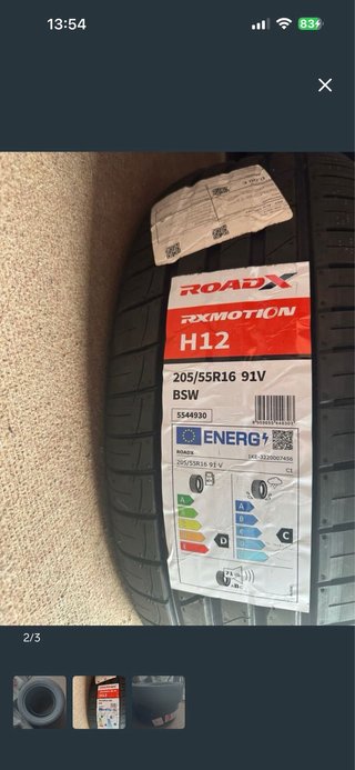 Llantas BMW E46 320D 2005 R16 Neumaticos nuevos