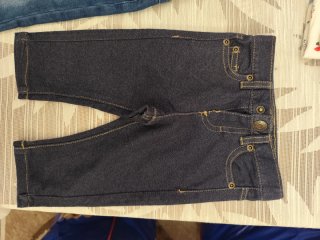 2 paia jeans bimba 6/9 mesi