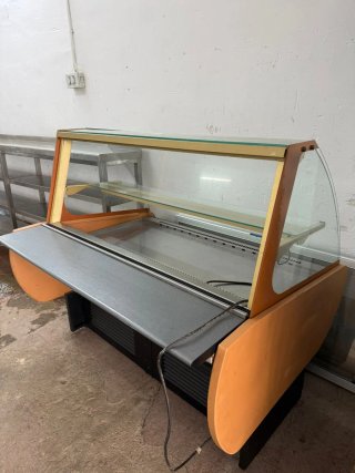 Expositor refrigerado vitrina cristal