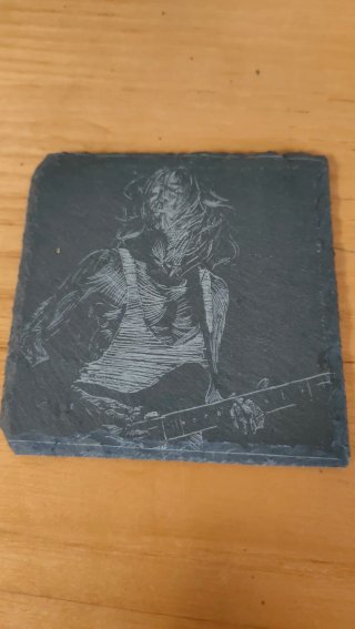 Posavasos Pizarra Extremoduro Personalizado.