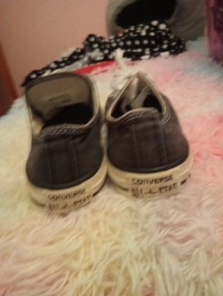 Converse zapatillas negras y blancas
