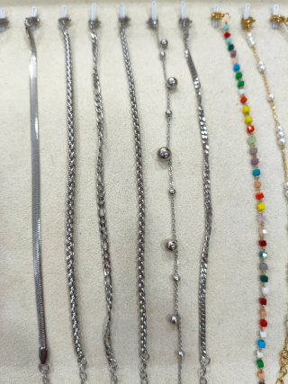 Pulsera Acero Inoxidable con Detalles