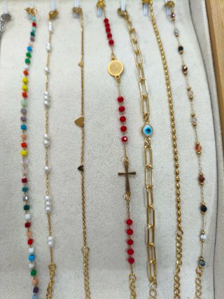 Pulsera Acero Inoxidable con Detalles