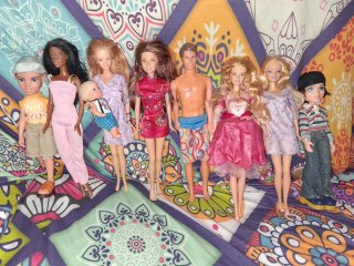 Set di bambole Barbie vintage