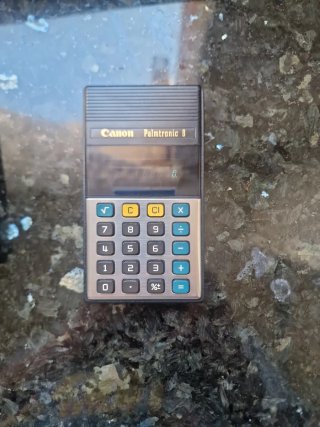 Calculadora Canon Palmtronic 8 VINTAGE