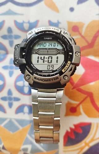 Casio SGW-300H Reloj Plata