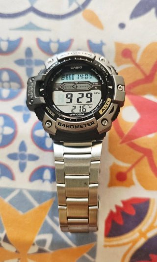 Casio SGW-300H Reloj Plata
