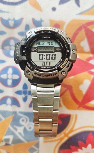 Casio SGW-300H Reloj Plata