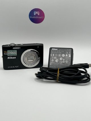 Nikon Coolpix S2600 Fotocamera Digitale Nera