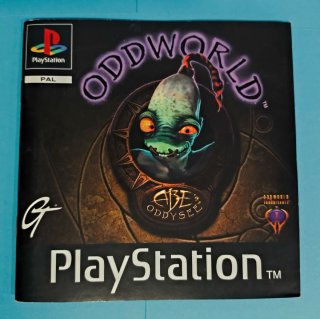 Oddworld: Abe's Oddysee PAL UK PS1