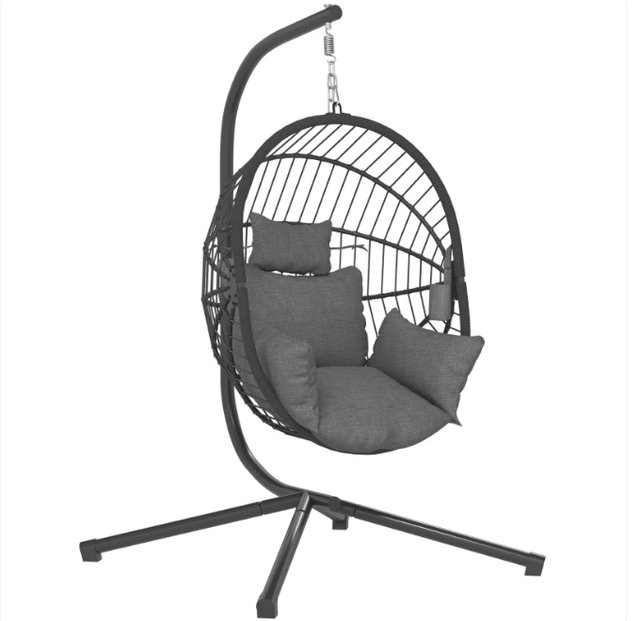 Silla Colgante Cesta Plegable Soporte