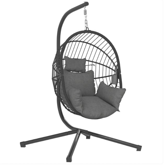 Silla Colgante Cesta Plegable Soporte