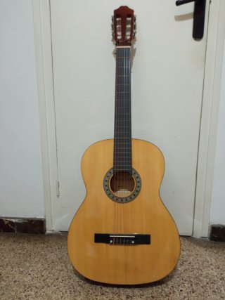 Guitarra Clásica Madera Clara