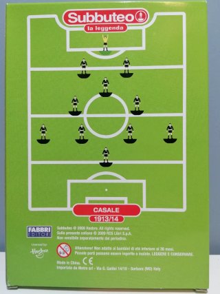 Subbuteo La Leggenda Squadra Casale 1913/14 Nuova
