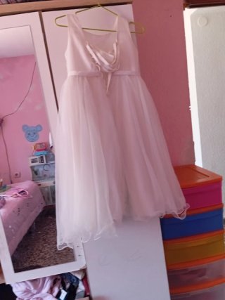 Vestido azul rosa y blanco tengo de los tres color