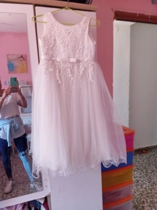 Vestido azul rosa y blanco tengo de los tres color
