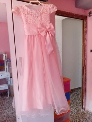 Vestido azul rosa y blanco tengo de los tres color