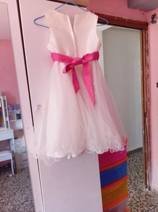 Vestido azul rosa y blanco tengo de los tres color