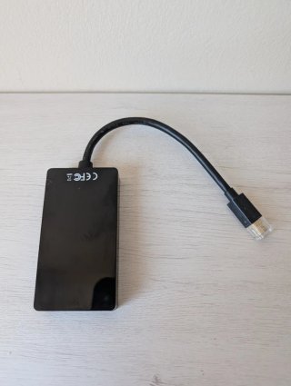 Adaptador Mini DisplayPort 1.2 a HDMI 4K/VGA/DVI