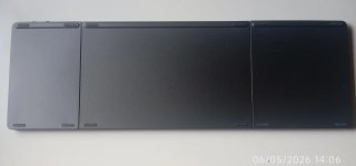 Teclado Bluetooth Plegable B033 con Touchpad